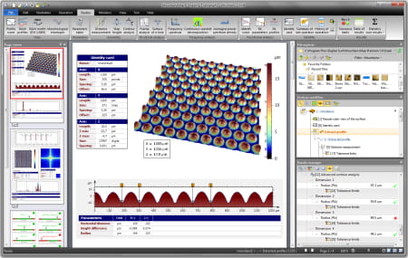 Options - apex software on microlens array